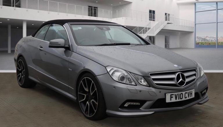 2010 Mercedes-Benz E Class E200 CGI BlueEFFICIENCY Sport 2dr Tip Auto CONVERTIBLE PETROL Automatic
