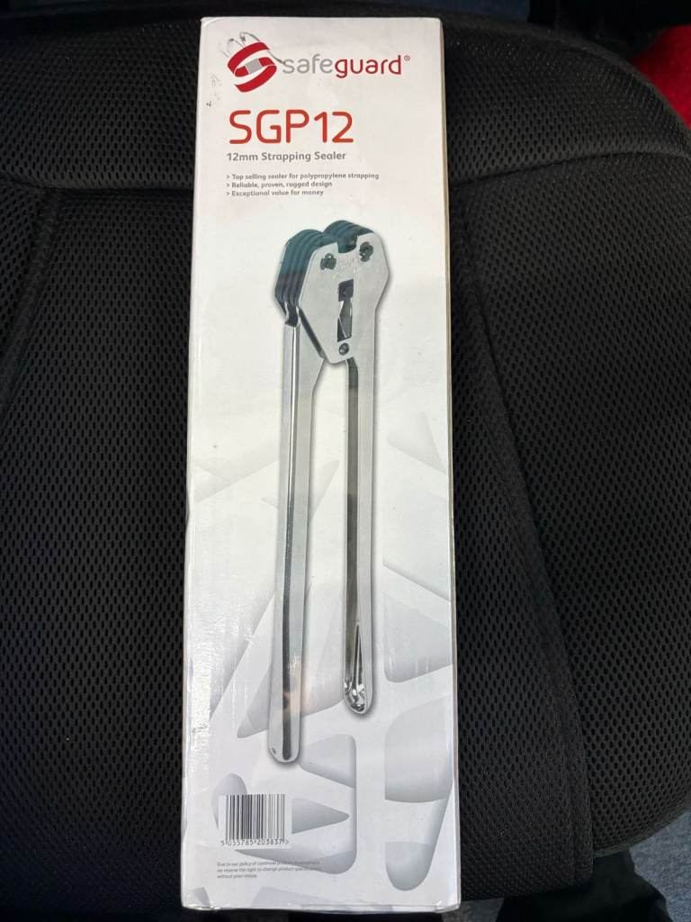 Safeguard SGP12 Strapping Sealer - 12mm - £15 + VAT