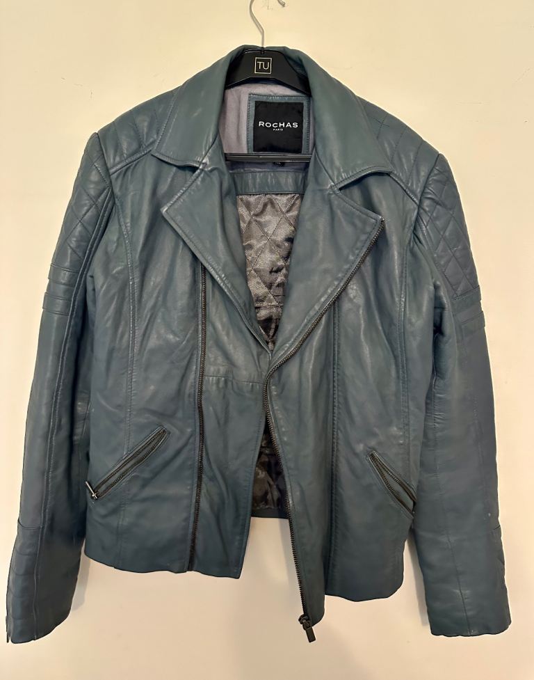 Men’s Leather Biker Jacket