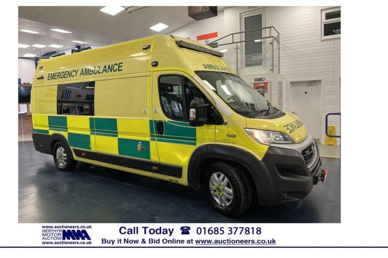 2017 Fiat Ducato 3.0 MULTIJET POWER 180PS AMBULANCE / CAMPER ------------------------------- NA D...