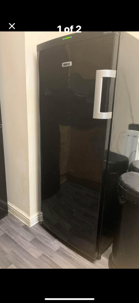 Beko upright freezer 