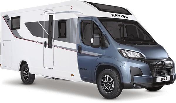 Rapido C86 65 year anniversary 140 bhp, automatic, compact Motorhome,