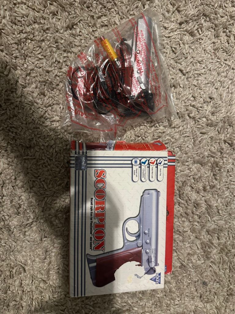 Scorpion Light Gun for PlayStation1/2