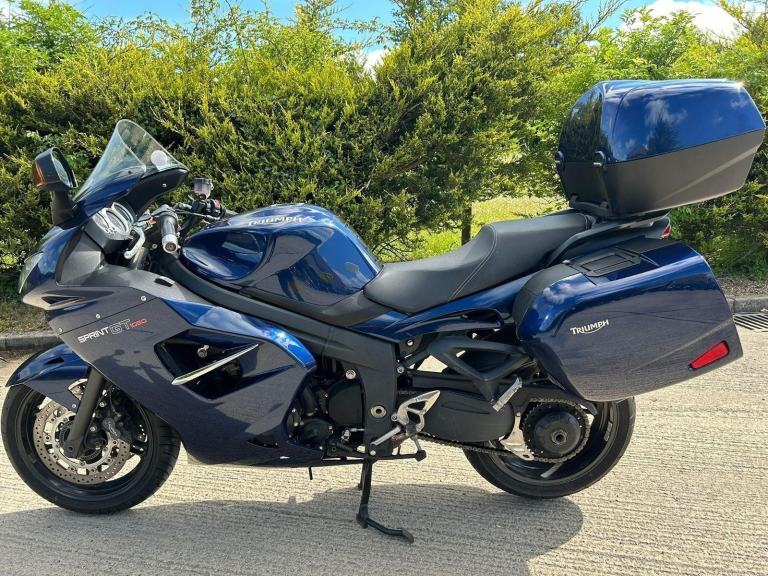 2010 10 TRIUMPH SPRINT GT 1050 17k MILES GT1050 FULL LUGGAGE CLEAN TOURER