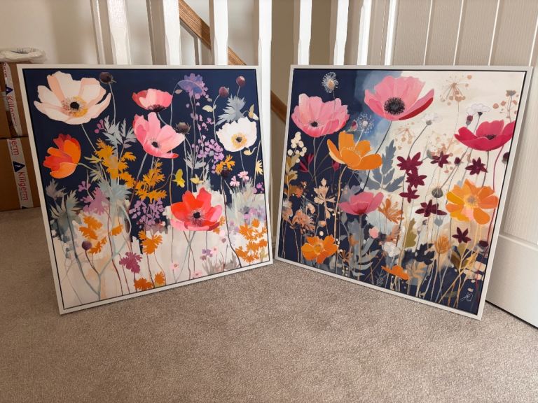 Faye Reynolds-Lydon Floral Artwork Set