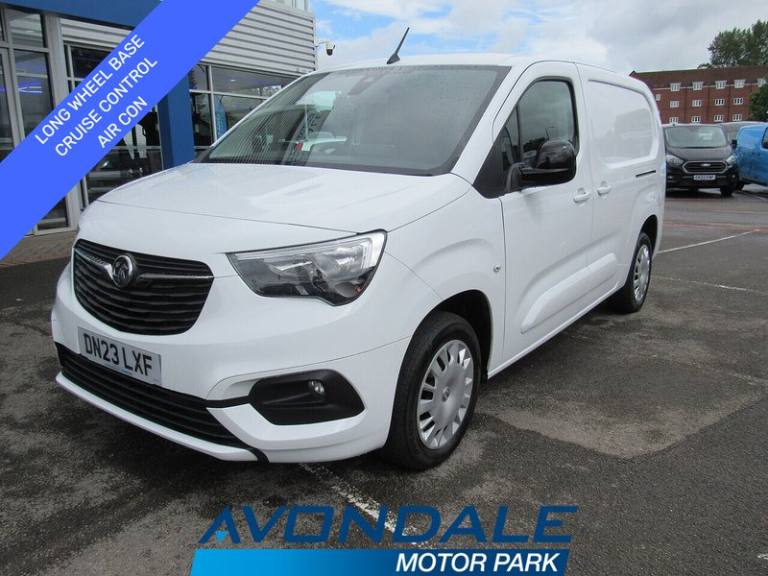 2023 Vauxhall Combo Turbo D 2300 Pro L2 LWB EURO 6 TWIN SIDE DOORS 1.5 6dr Panel Van Manual Die P...