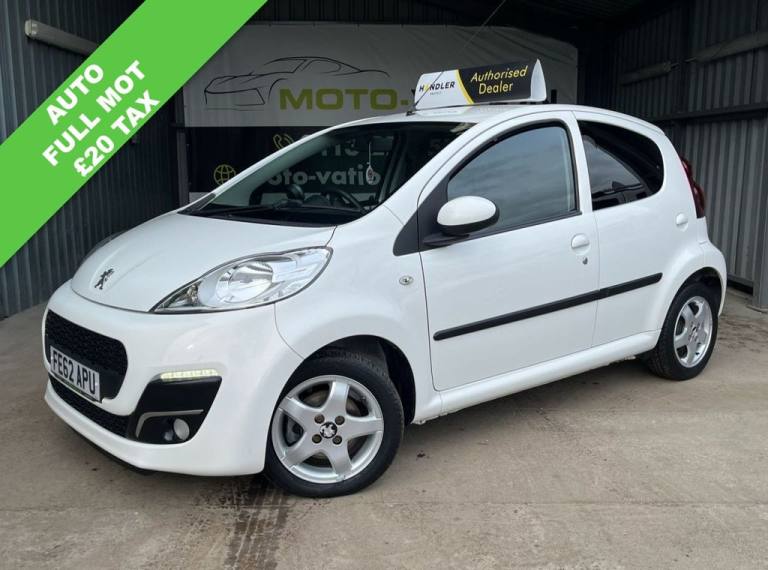 2013 Peugeot 107 1.0 12V Allure Hatchback 5dr Petrol 2 Tronic Euro 5 (68 ps) Hatchback Petrol Aut...