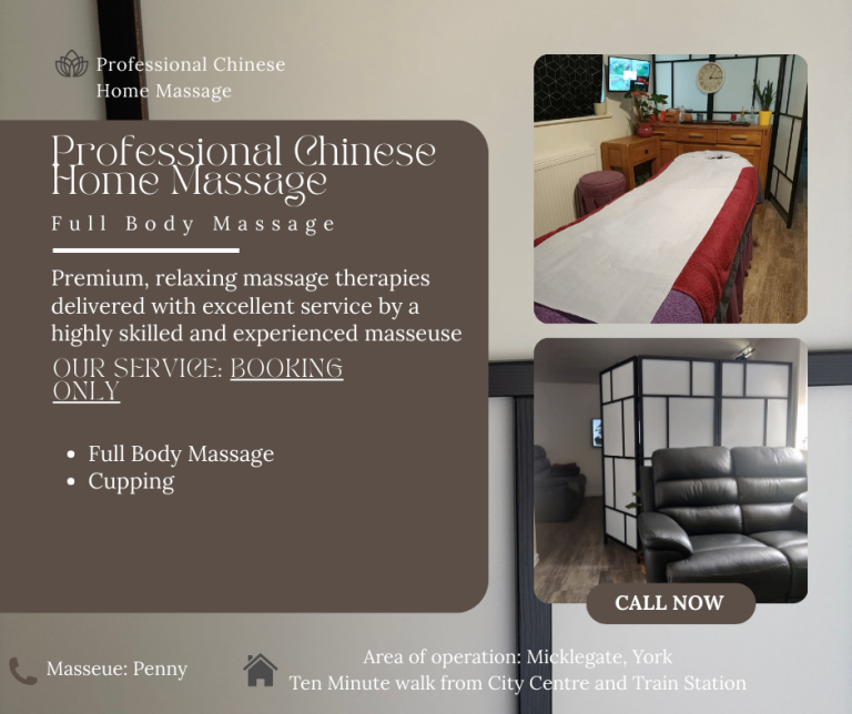 Professional Relaxing Chinese Massage