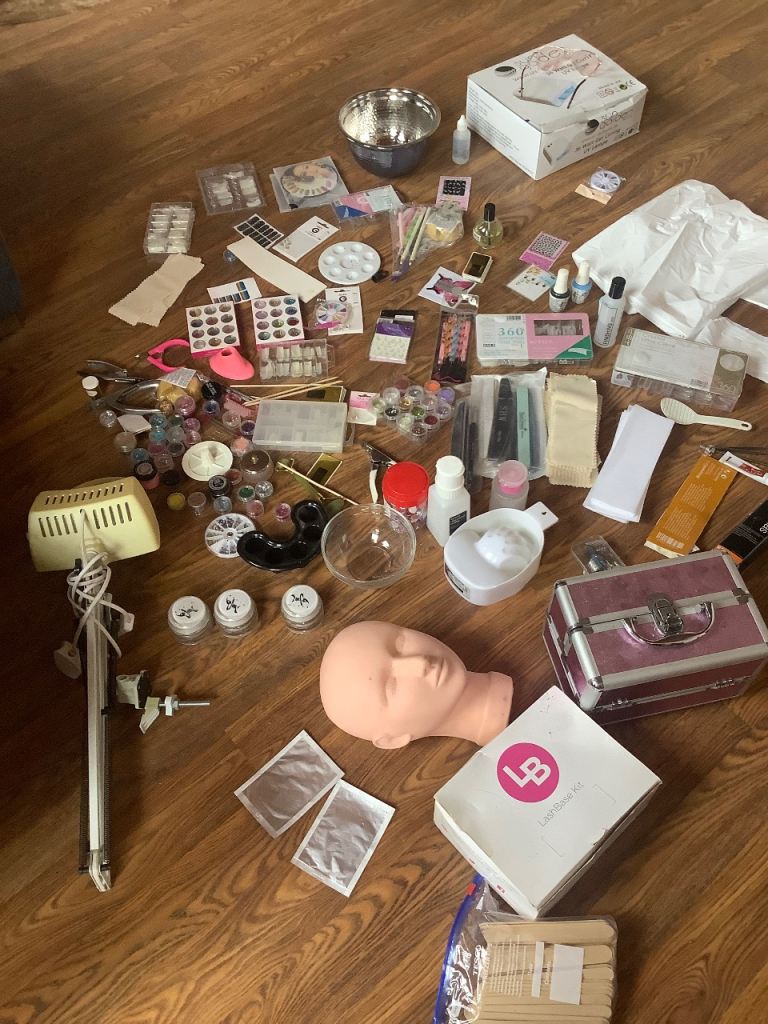 Nail, Waxing, Eyelash Products For Sale 