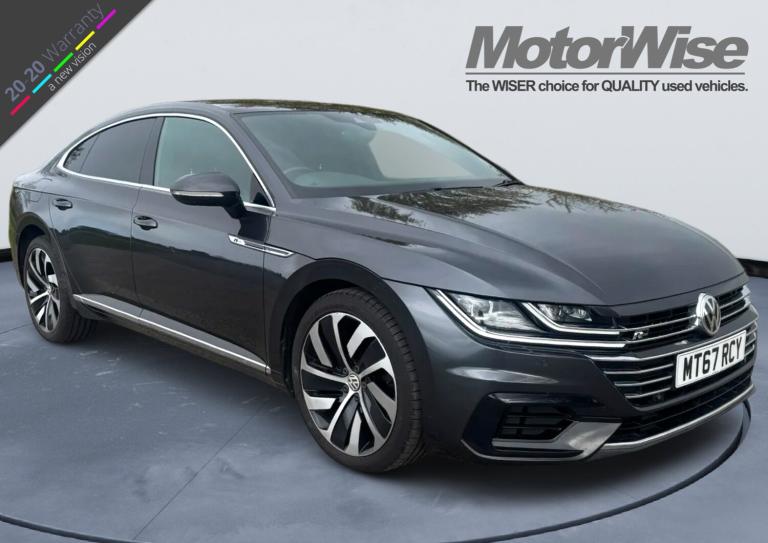 2018 Volkswagen Arteon 2.0 TDI R-Line 5dr DSG - LEATHER - HEATED SEATS - SATNAV - EURO 6 HATCHBAC...