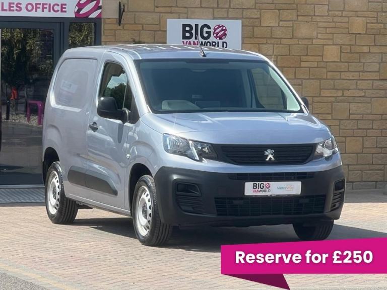 Peugeot Partner 1000 BLUEHDI 100 L1H1 PROFESSIONAL PREMIUM PLUS SWB LOW ROOF