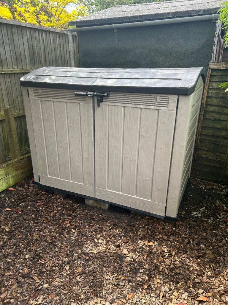 Keter Store It Out Ultra 2000L Garden Shed – Beige/Green