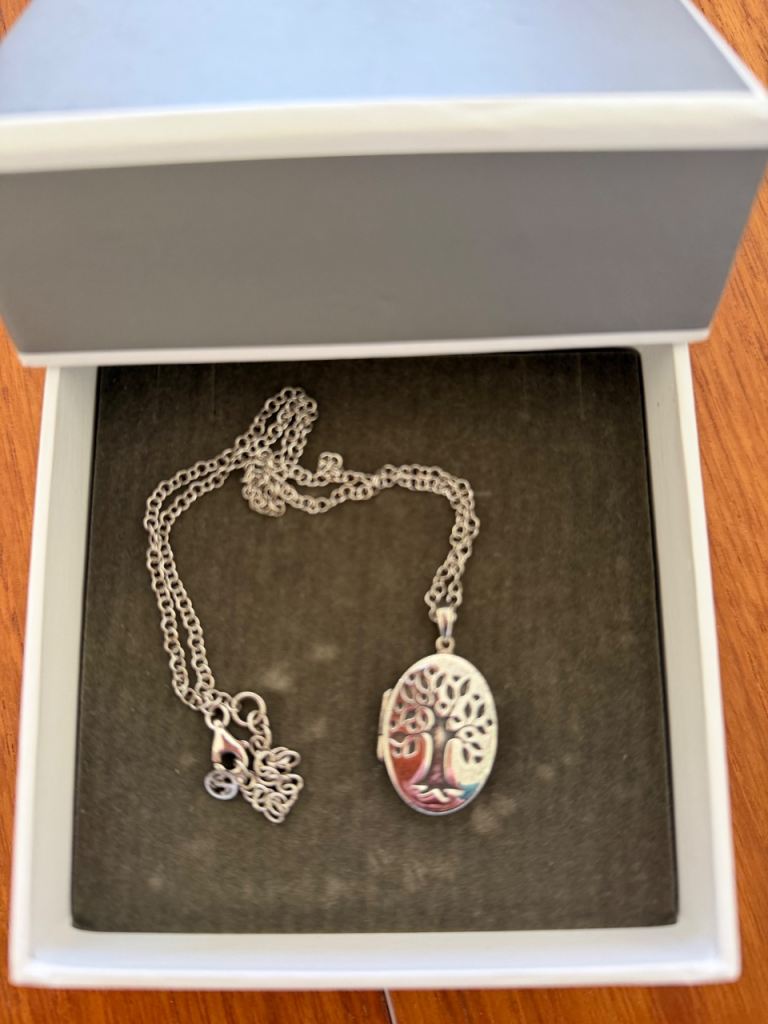 NEW Stirling silver tree of life locket