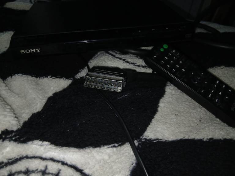 Sony dvd player scart lead and remote