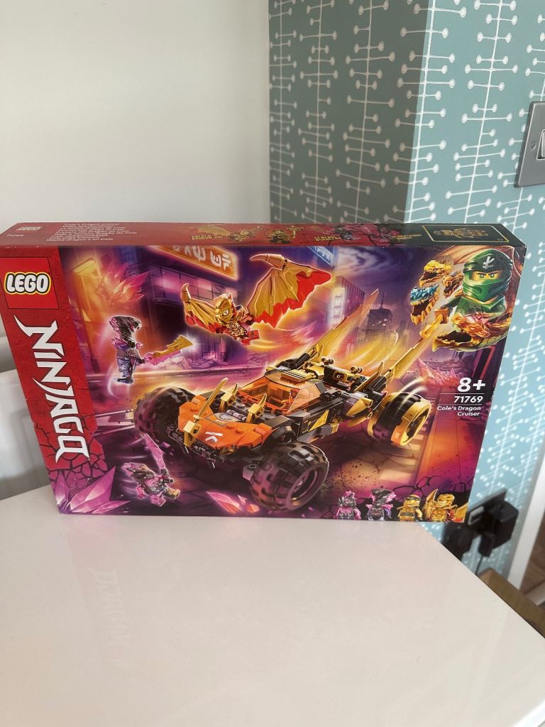 Retired LEGO NINJAGO Cole's Dragon Cruiser #7179 Set - BNIB - Unopened And Factory Sealed