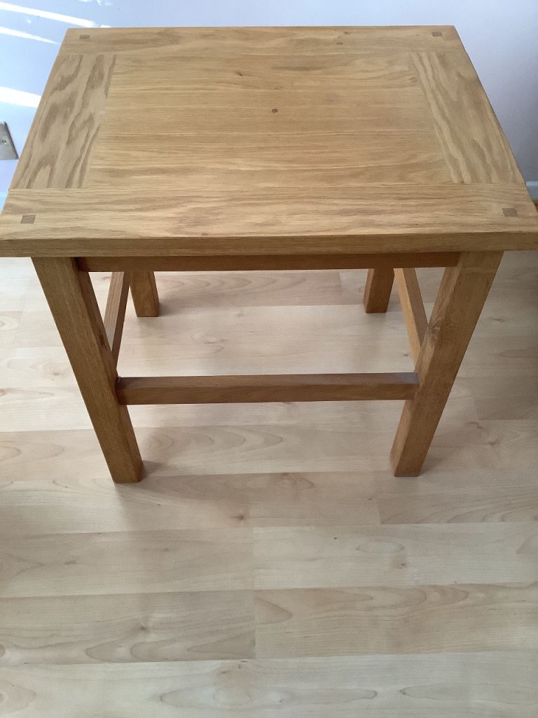 Fantastic Vintage Laura Ashley large side table in Oak