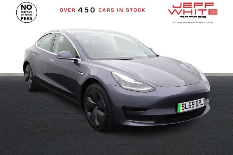 2019 Tesla Model 3 Standard Range Plus 4dr Auto RWD (PAN ROOF, FULL LEATHER) Saloon ELECTRIC Auto...