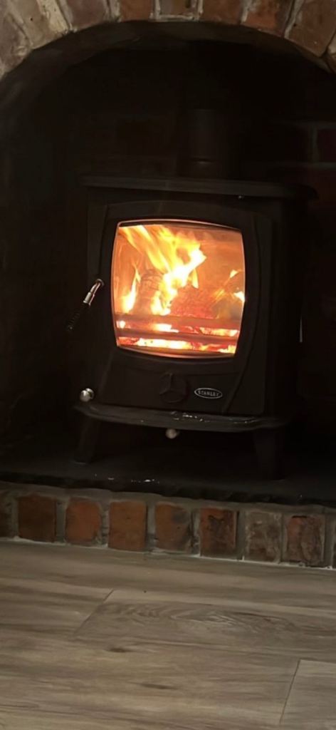 Stanley Aoife multifuel Stove for parts or refurbishing 