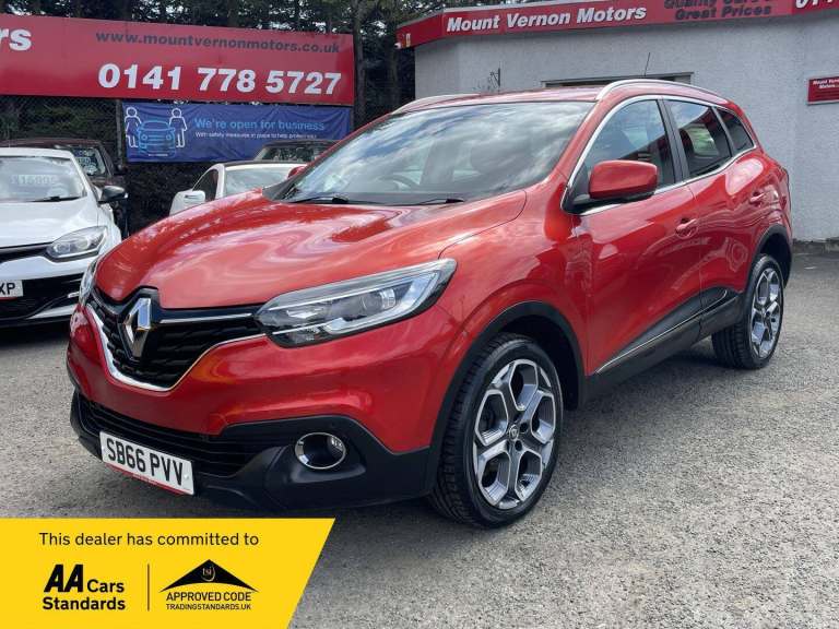 2016 Renault Kadjar 1.6 dCi Dynamique S Nav 4WD Euro 6 (s/s) 5dr HATCHBACK Diesel Manual