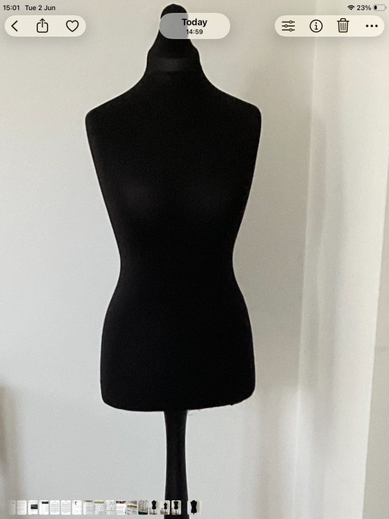 Female tailer’s dummy
