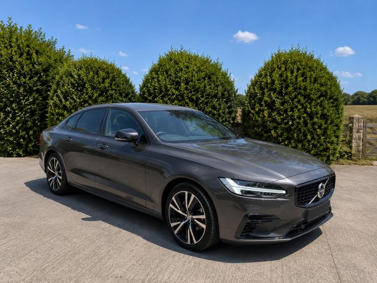 2022 22 VOLVO S90 2.0h T8 RECHARGE R DESIGN PLUG IN HYBRID AWD 390BHP GREY EU6