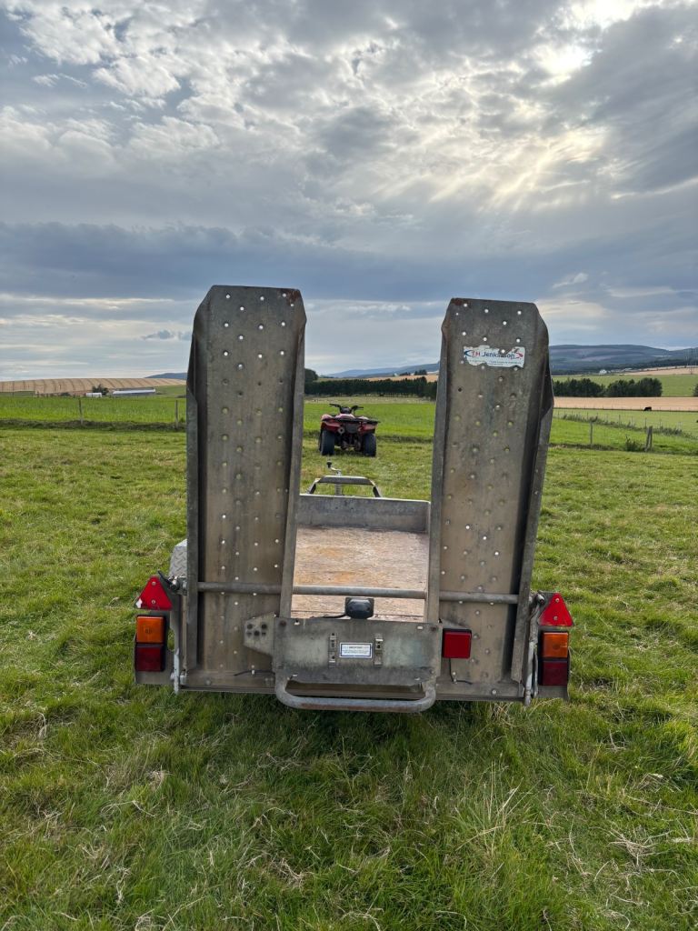 Ifor Williams plant trailer 