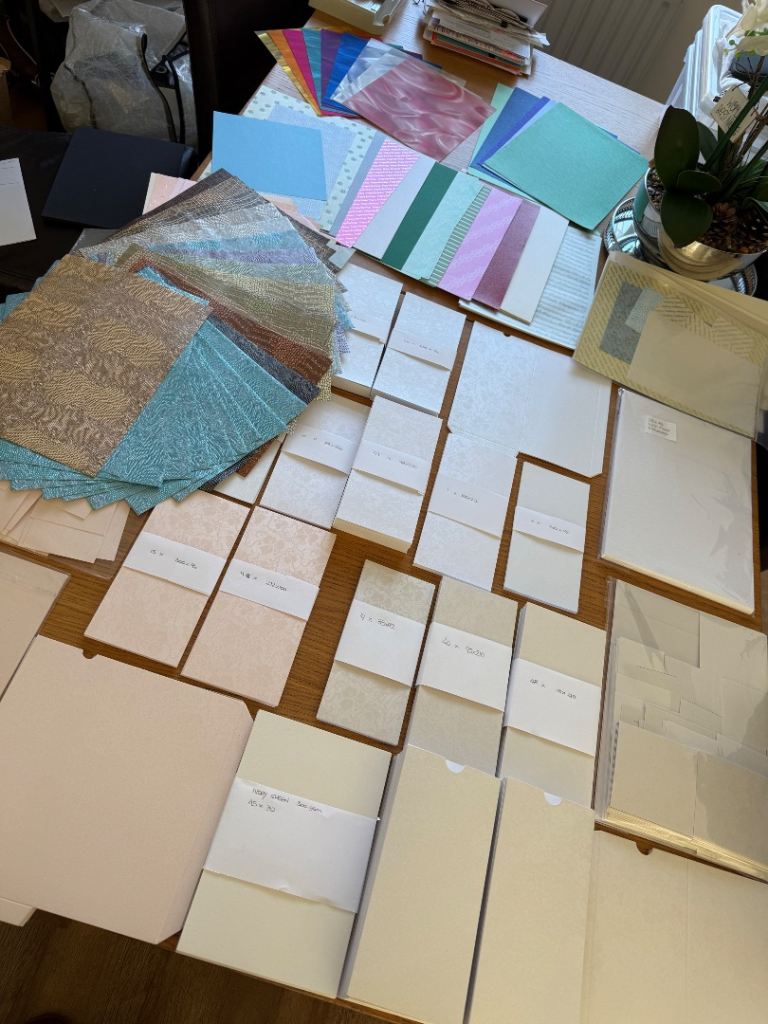 Huge Bundle Crafting Stationery Crafts DIY Scrapbooking Wedding 