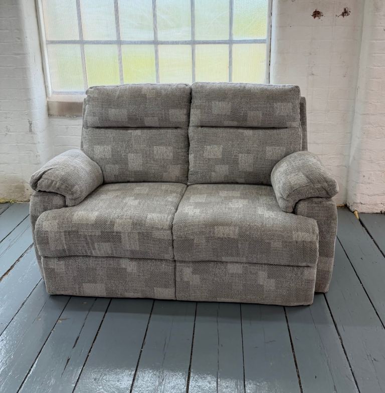 La-Z-Boy Lazy Boy Grey Fabric 2 Seater Static Sofa - Free Local Delivery