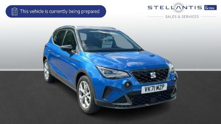 2021 SEAT Arona 1.0 TSI FR Euro 6 (s/s) 5dr SUV Petrol Manual