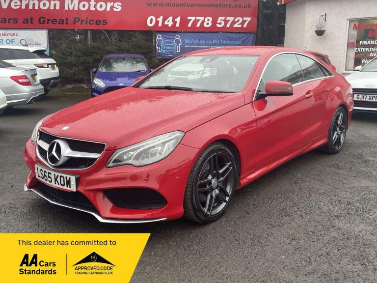  Mercedes-Benz E Class 2.1 E220d BlueTEC AMG Line G-Tronic+ Euro 6 (s/s) 2dr Diesel Automatic