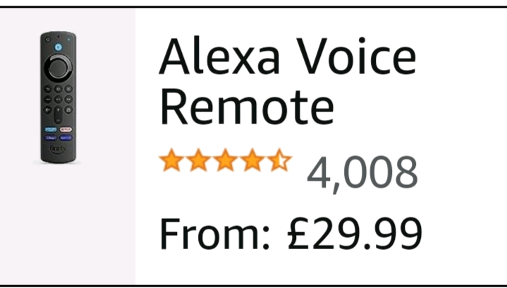 Original amazon firestick( remote only)2nd or  3rd gen new no box £6each