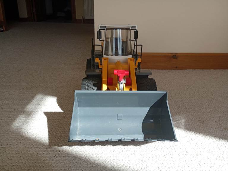 Liebherr Bruder Toy Loader 574 Front Shovel Digger - Good Condition