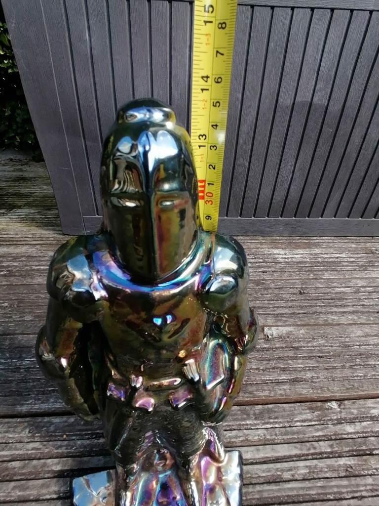 Vintage cast iron knight 