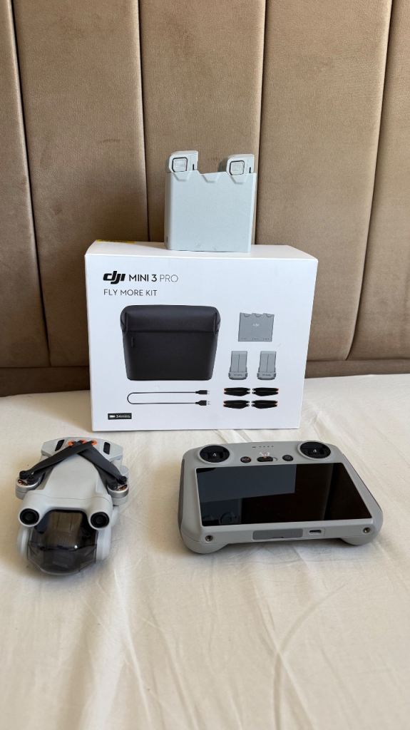 DJI Mini 3 Pro Drone with Fly More Combo – Excellent Condition