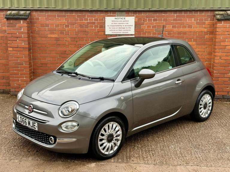 2016 Fiat 500 1.2 Lounge 3dr HATCHBACK PETROL Manual