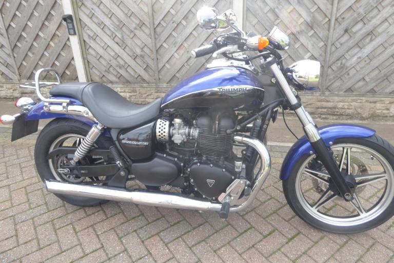 TRIUMPH SPEED MASTER 865 13 REG VERY LOW MILES 2 NEW TYRES NEW BATTERY 1YR MOT