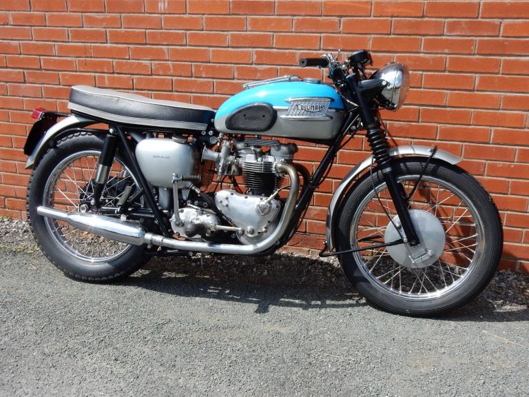 Triumph Bonneville T120 650cc 1962 Matching frame & engine numbers