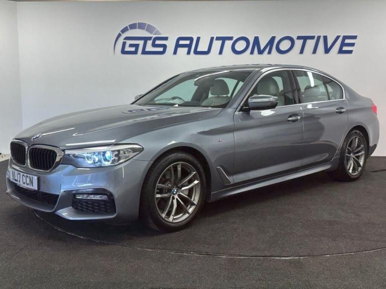 2017 BMW 5 Series 520d M-SPORT AUTO 190 BHP + SAT NAV + HEATED LEATHER Saloon Diesel Automatic