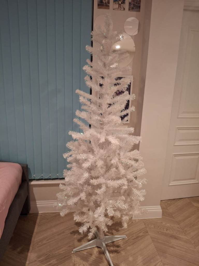 White Artificial Christmas Tree 