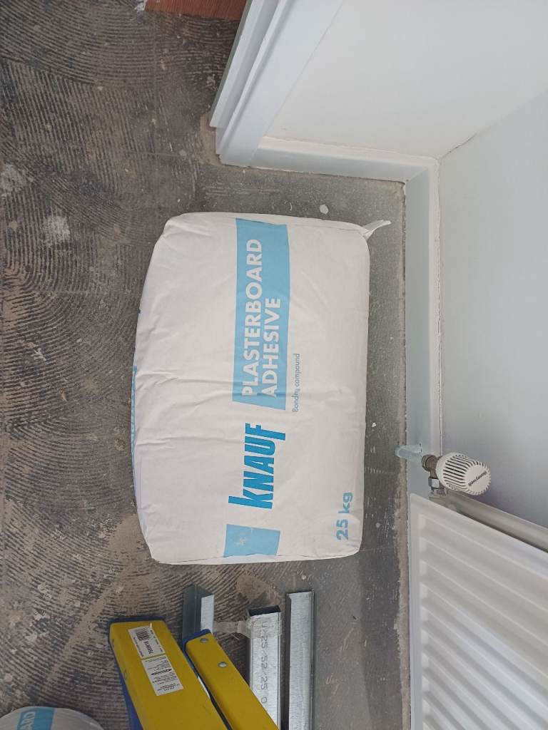 FREE Knauf Plasterboard Adhesive 25kg Bag - unopened
