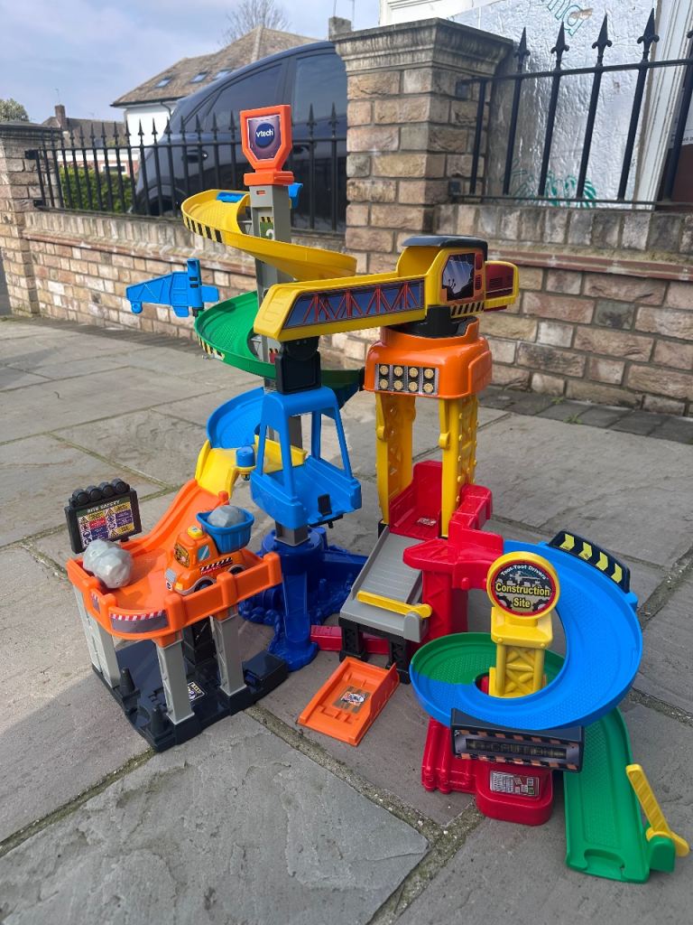 VTech Toot-Toot Drivers Construction Site – Almost New Toddler Playset
