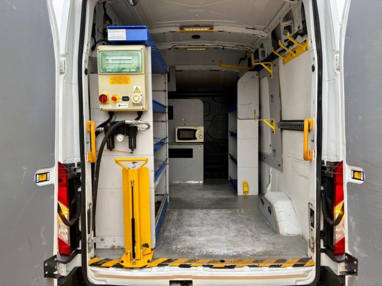 2015 Ford Transit 2.2 TDCi L2 H3 Mwb Van ***110v &amp; Air / Utility / Workshop Van*** PANEL VAN ...