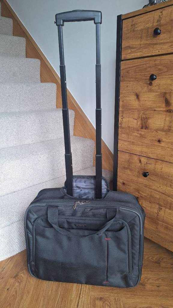 Samsonite Black Laptop Trolley Bag – Excellent Condition