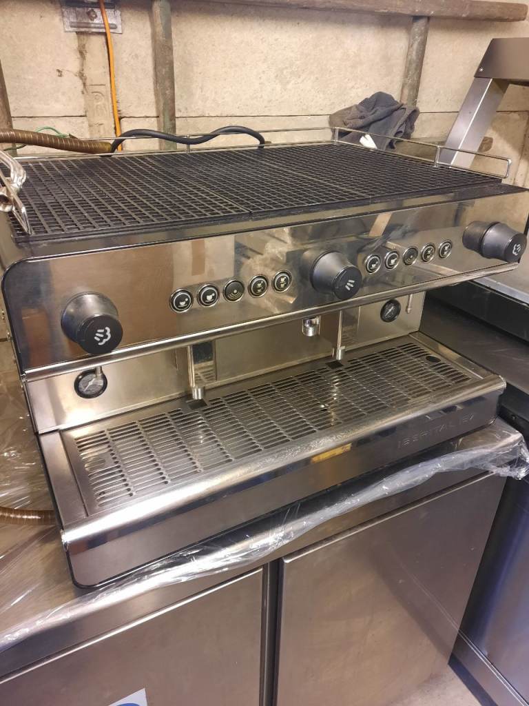 Commercial Espresso Machine – Stainless Steel