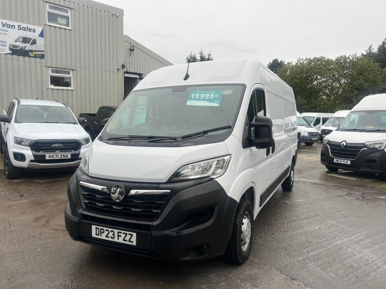 2023 Vauxhall Movano 2.2 Turbo D 140ps H2 Van Prime PANEL VAN Diesel Manual