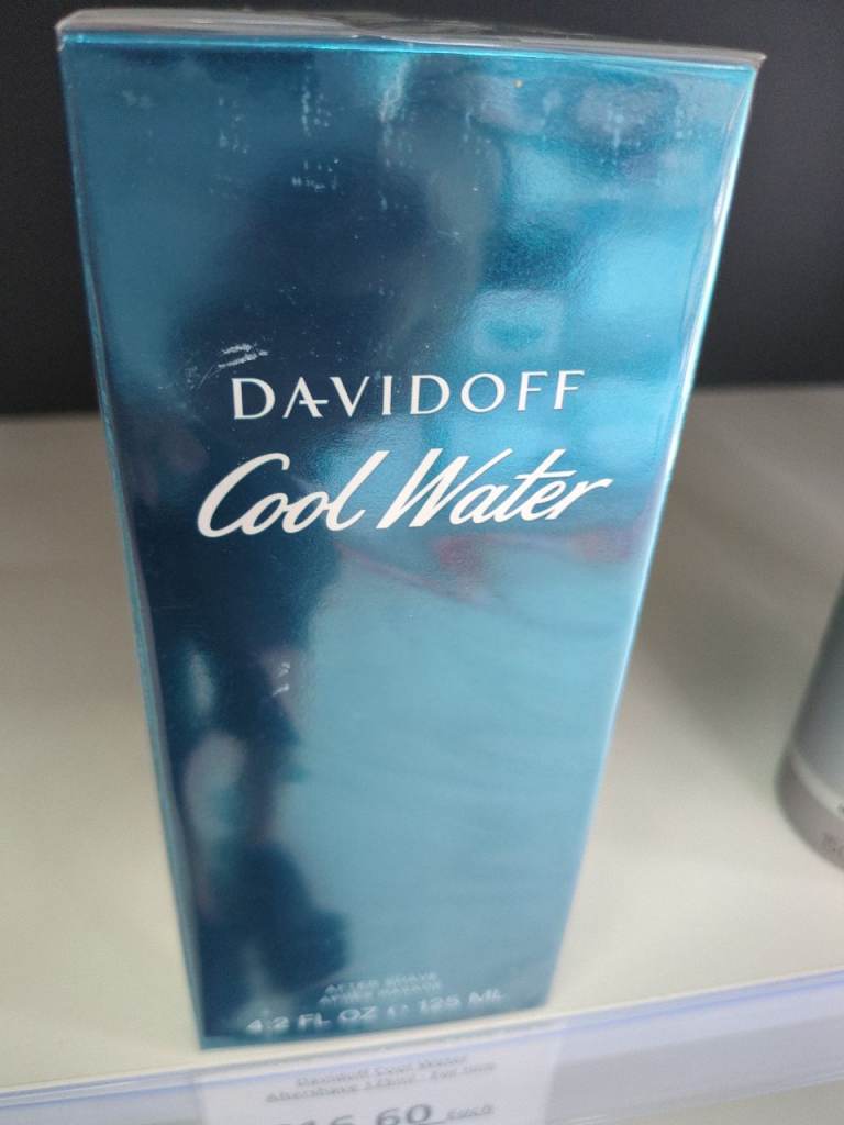 Davidoff cool water after shave 125ml for him 