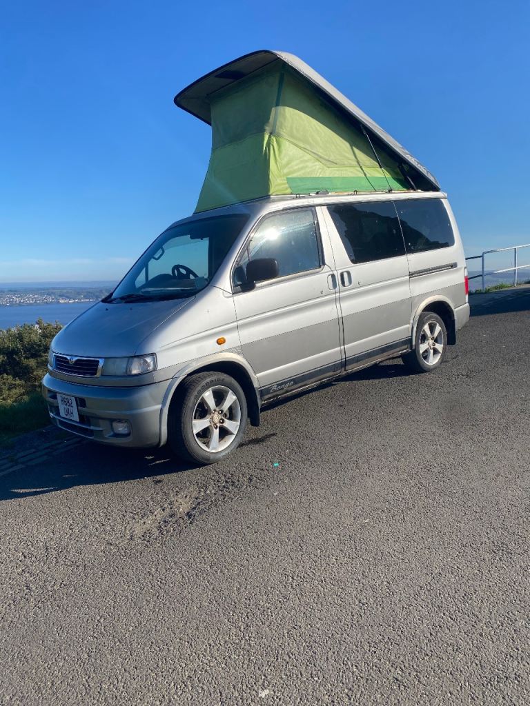 Mazda bongo camper / day van electric roof 4 berth