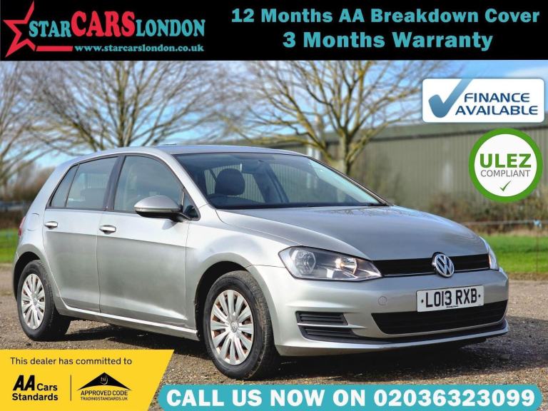 2013 Volkswagen Golf 1.2 TSI BlueMotion Tech S DSG Euro 5 (s/s) 5dr HATCHBACK Pe
