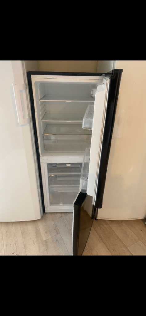 Candy Fridge Freezer Black - Good Condition