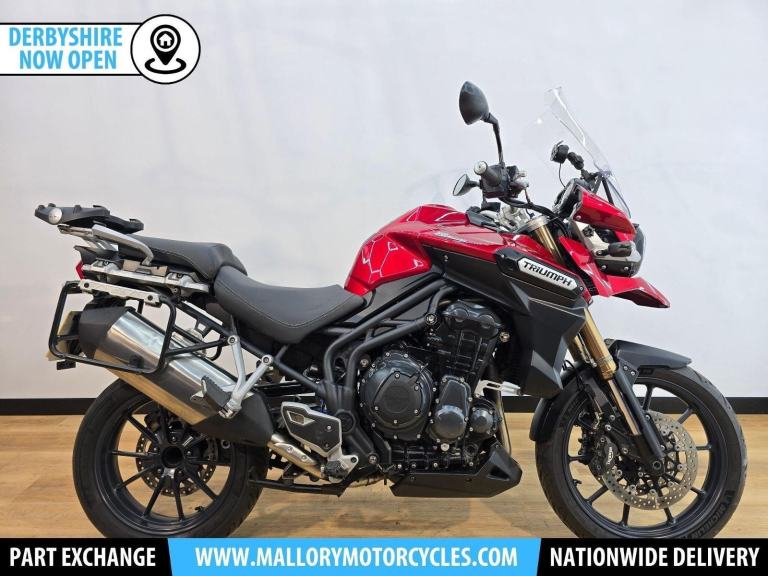 Triumph Explorer 1215 Red 2015 - ABS, Heated Grips & Seat, Traction Control